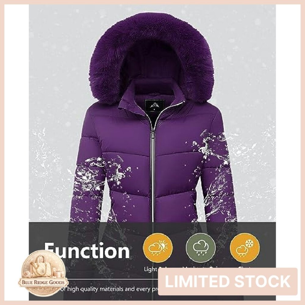 Winter Windproof Warm Down Puffer Jacket Hooded C… - image 7